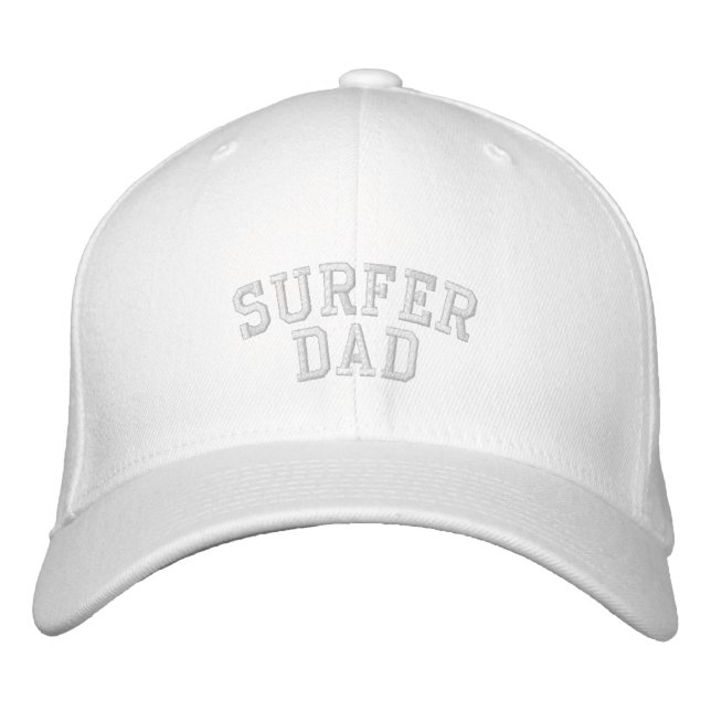 Surfer Dad Embroidered Hat (Front)