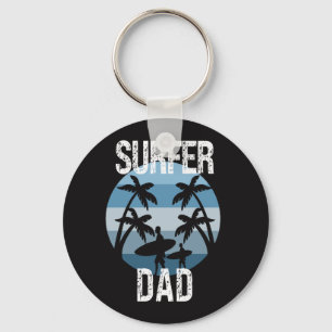 Surfer Dad Keychain