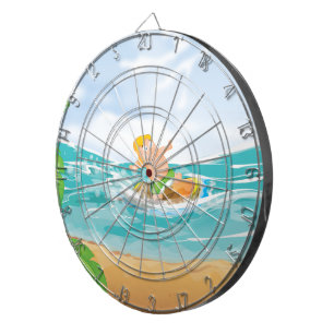 Surfer Dartboard