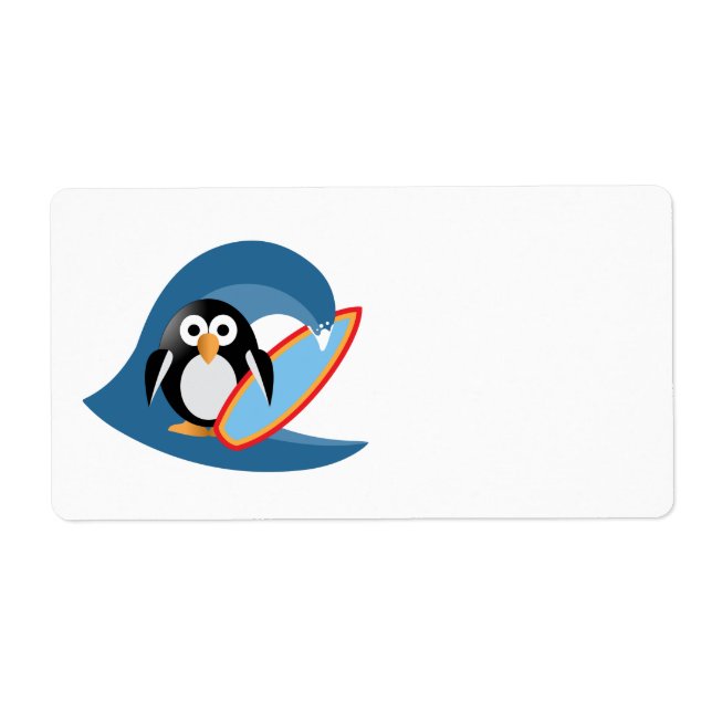 Surfer de pingouin (Devant)
