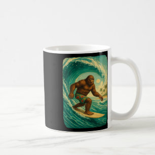 Surfer Design Men Hawaii Surfer Dude Boys Surfing Coffee Mug