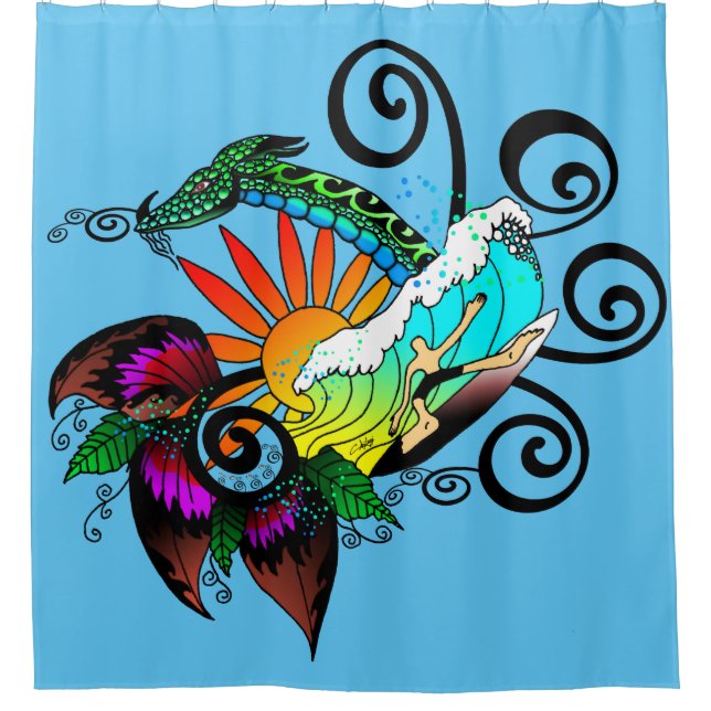 Surfer Dude Cartoon (Front)