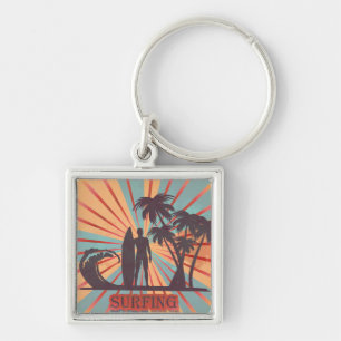 Surfer Dude Keychain