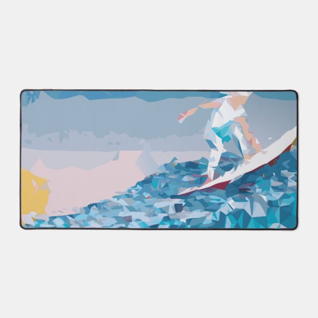 Surfer géométrique (Recto)