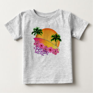 Surfer Girl Baby T-Shirt