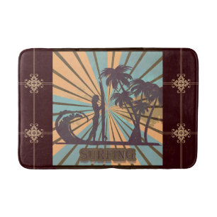 Surfer Girl Bath Mat