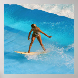 Surfer Girl Poster