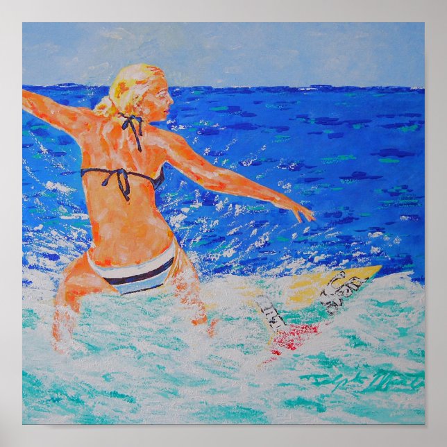 Surfer Girl Poster (Front)