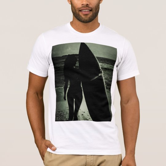 Surfer Girl Silhouette T-Shirt