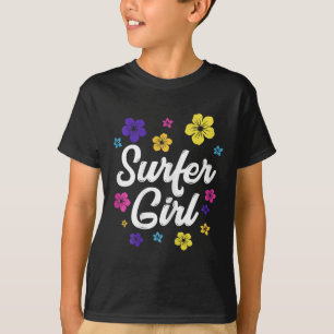 Surfer Girl Surf Retro Vintage Surf Gift Women Sur T-Shirt