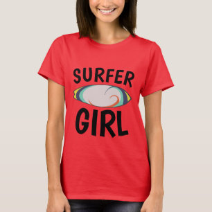 SURFER GIRL, T-shirts de surf Dames