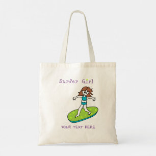 Surfer Girl Tote Bag