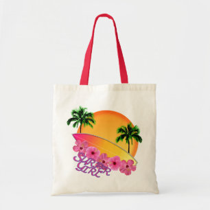 Surfer Girl Tote Bag