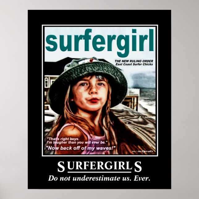 Surfer Girls Poster (Front)