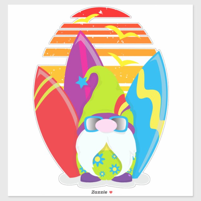 Surfer Gnome (Sheet)