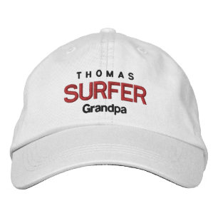 SURFER GRANDPA Personalized Adjustable Hat V07A