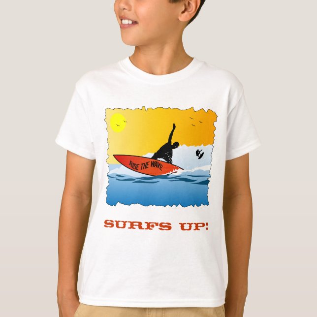 Surfer haut du surf (Devant)
