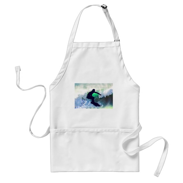 Surfer in Big Wave Standard Apron (Front)