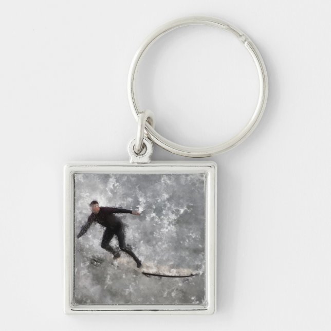Surfer Keychain (Front)