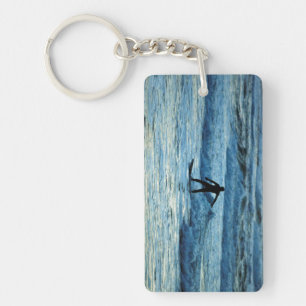 Surfer Keychain