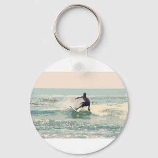 Surfer Keychain