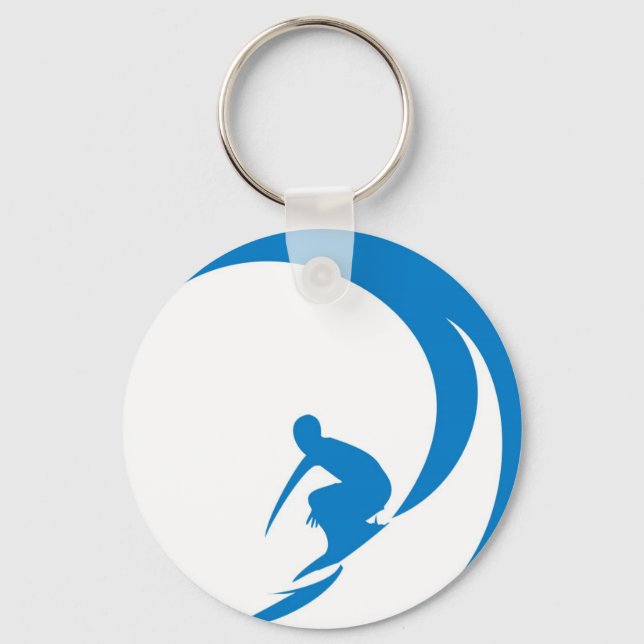Surfer Keychain (Front)