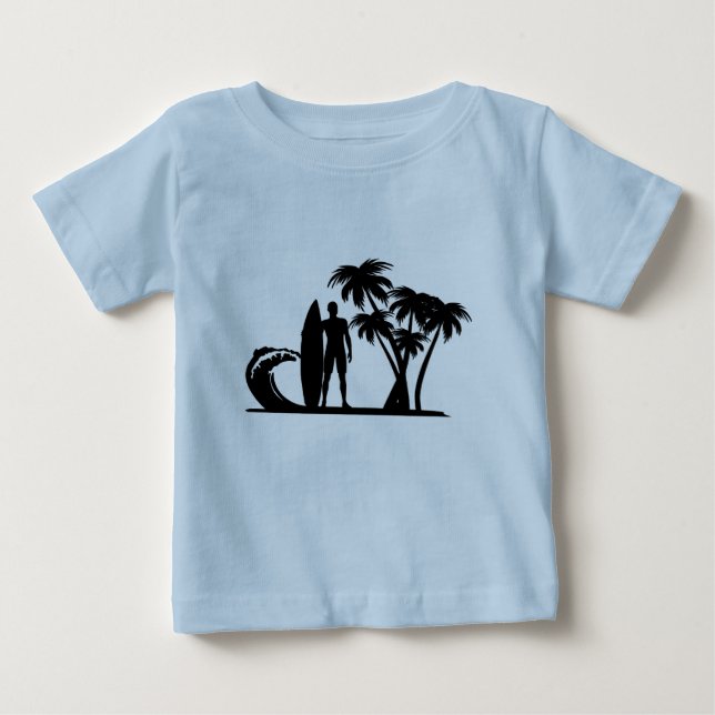 Surfer Kid's Tshirt (Front)