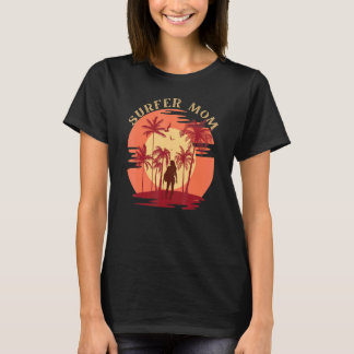 Surfer Mom Vintage Surfer For Mens Womens 1 T-Shirt