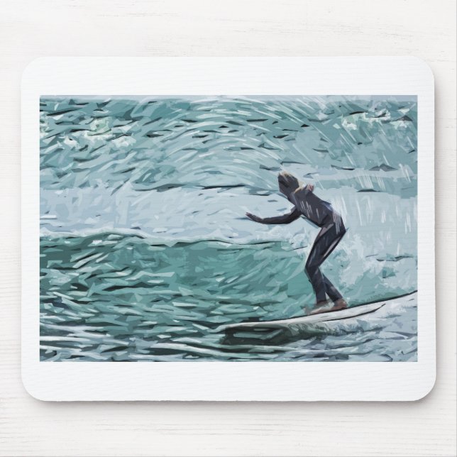 surfer mouse pad (Front)