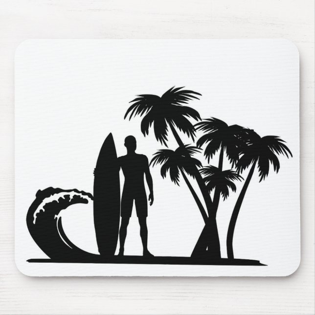Surfer Mouse Pad (Front)