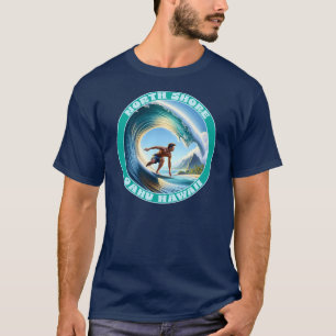 Surfer North Shore Oahu Hawaii T-Shirt