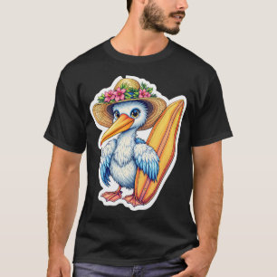 surfer pelican T-Shirt