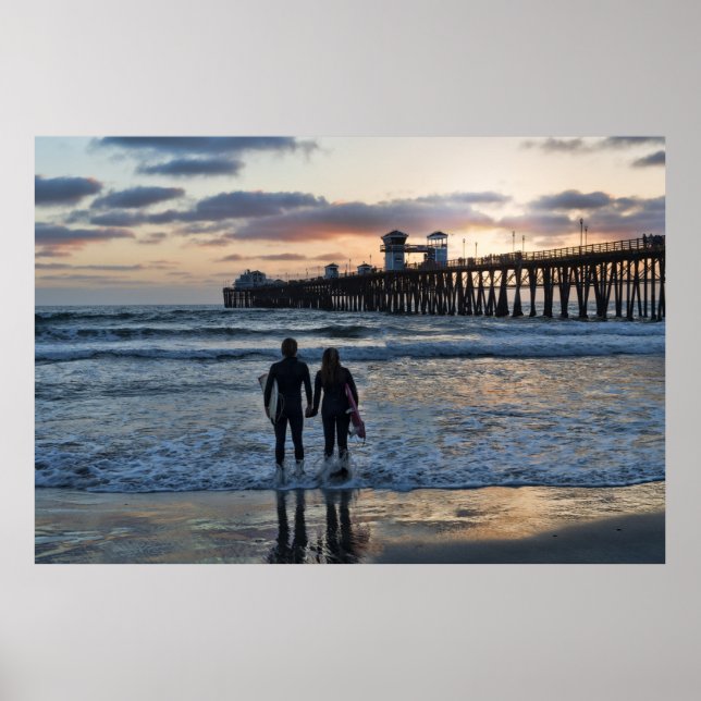 Surfer Romance Poster (Front)