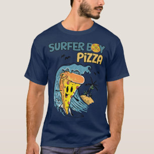 Surfer Shirt Retro Pizza Boy Premium 30825344
