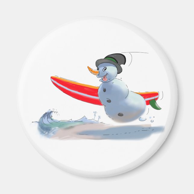 sUrFeR sNoWmAn Magnet (Front)
