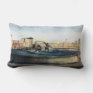 Surfer Source (A Coruña) Lumbar Pillow