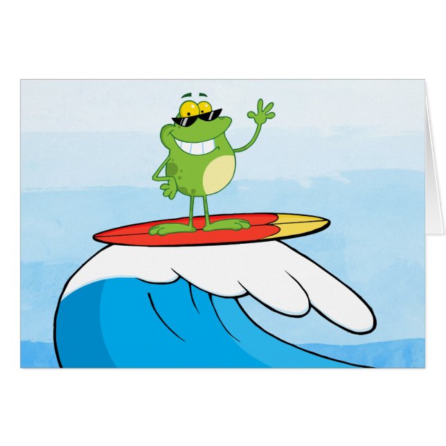 SURFER SUR FROG (Devant horizontal)