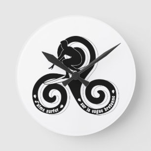 Surfer sur la vague bretonne (version homme) round clock