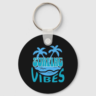 Surfer, Surf, Surf Board Mens Boys Surfing Keychain