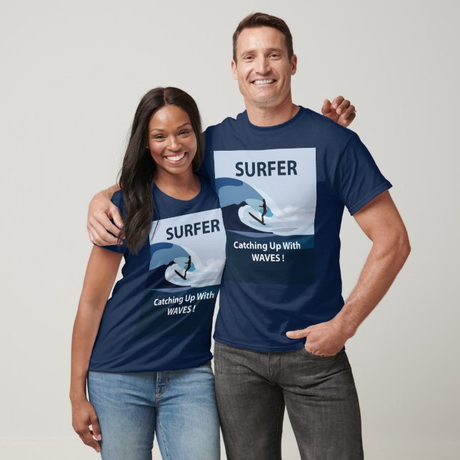Surfer Surfing T-Shirt (Unisex)