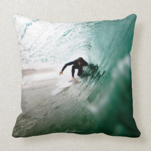 Surfer Throw Pillow