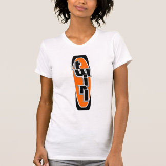 Surfer Twirl Orange Tank Top T-shirt