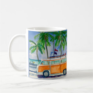 Surfer Van Coffee Mug