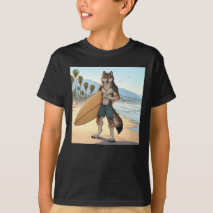 Surfer Wolf T-Shirt