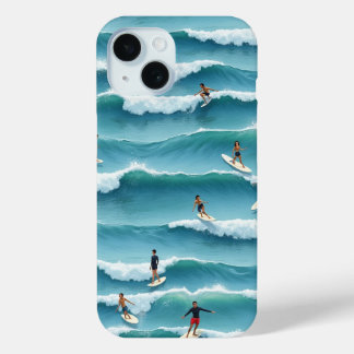 Surfers iPhone 15 Case