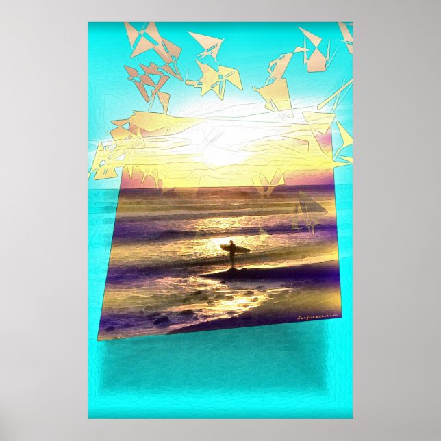 Surfer's Dream Series #1 Poster (Front)