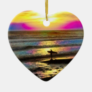 Surfer's Dream Series #2 Ceramic Ornament