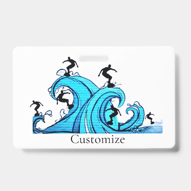 Surfers Everywhere Thunder_Cove  Badge (Front)
