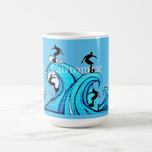 Surfers Everywhere Thunder_Cove  Coffee Mug