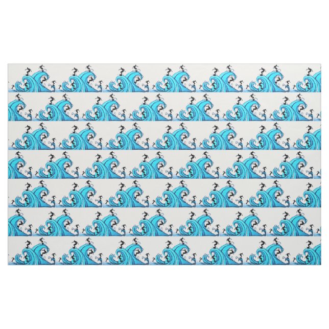Surfers Everywhere Thunder_Cove  Fabric (Fat Quarter)